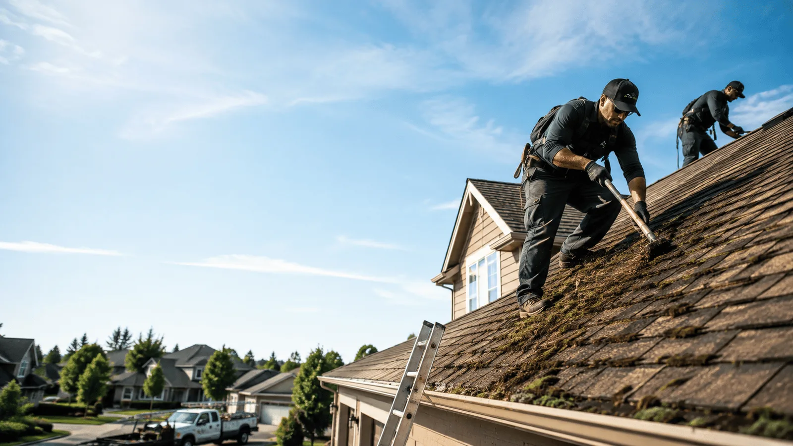 Roof Moss Removal in Ben Wheeler, TX near me